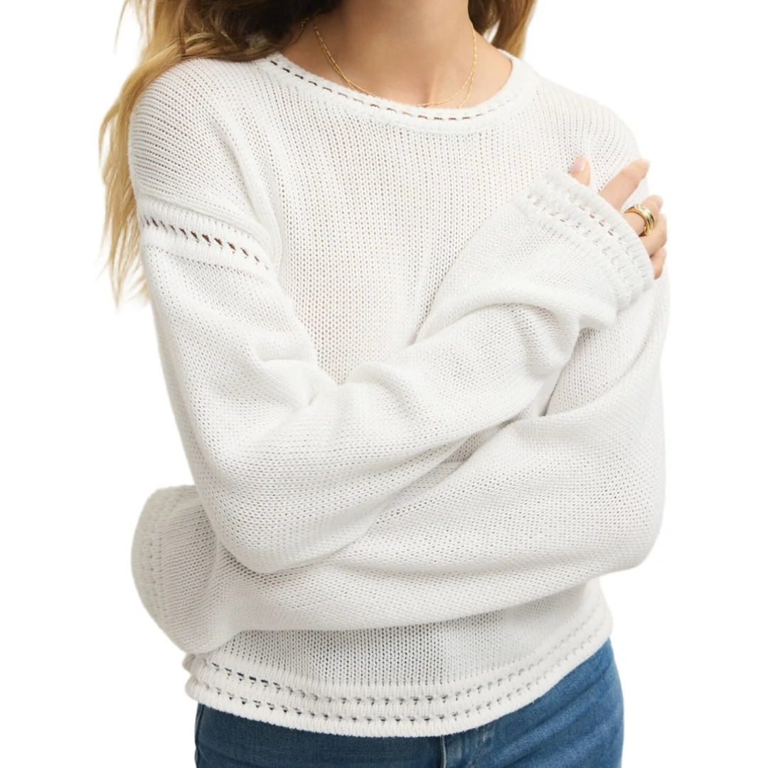 BELLAMI SWEATER WHITE