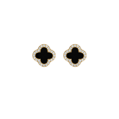 ICON STUDS BLACK