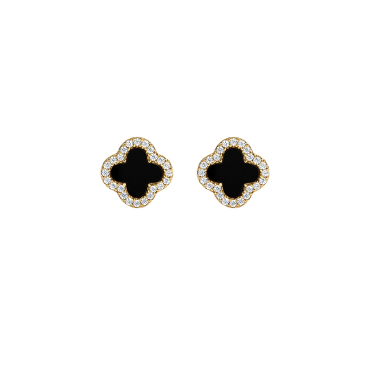 ICON STUDS BLACK