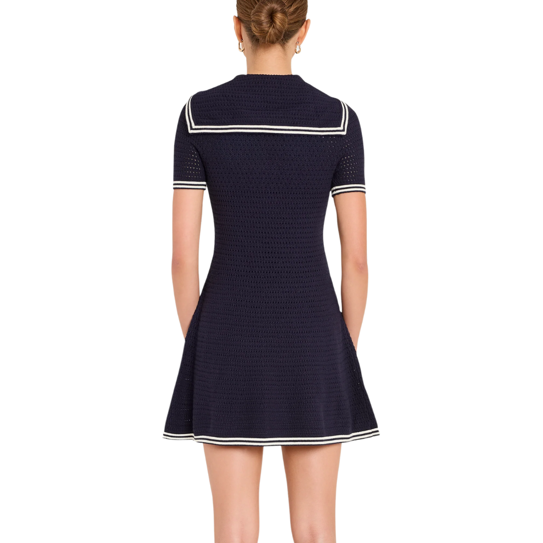 MONIQUE DRESS NAVY