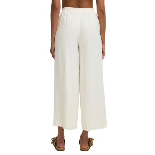 SCOUT LINEN PANT WHITE