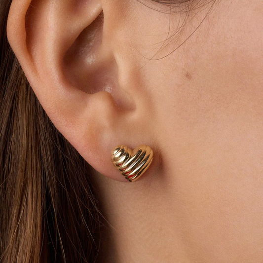 CAMPBELL HEART STUDS