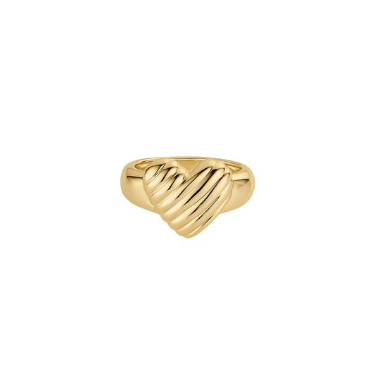 CAMPBELL HEART RING SIZE 6