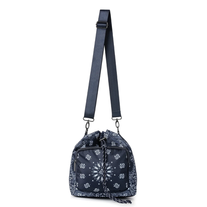 HARLEY BANDANA BUCKET BAG NAVY