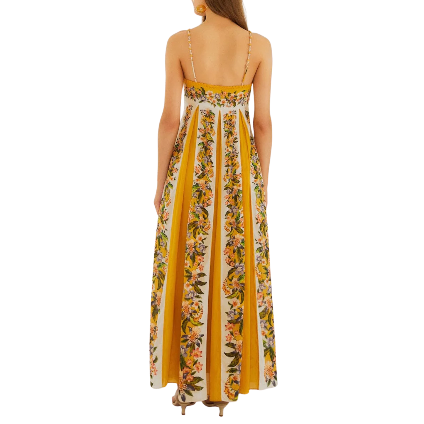 HILO STRIPES SAND MAXI DRESS