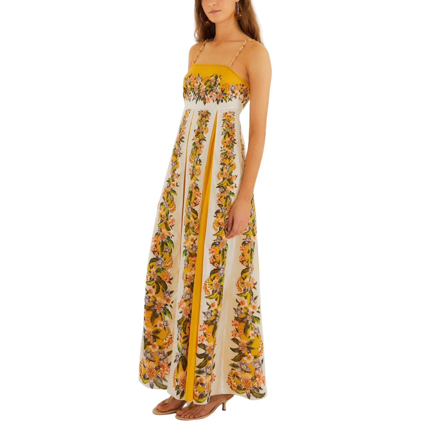 HILO STRIPES SAND MAXI DRESS