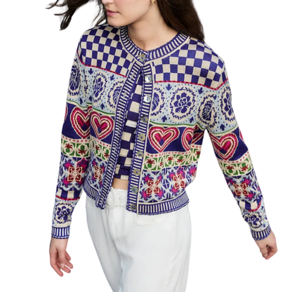 RAINBOW AINIKA KNIT CARDIGAN