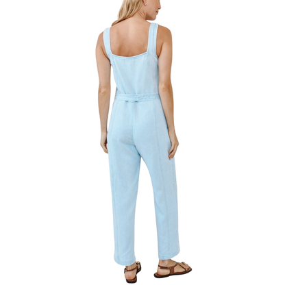 SQUARE NECK JUMPSUIT COASTAL FADE WASH