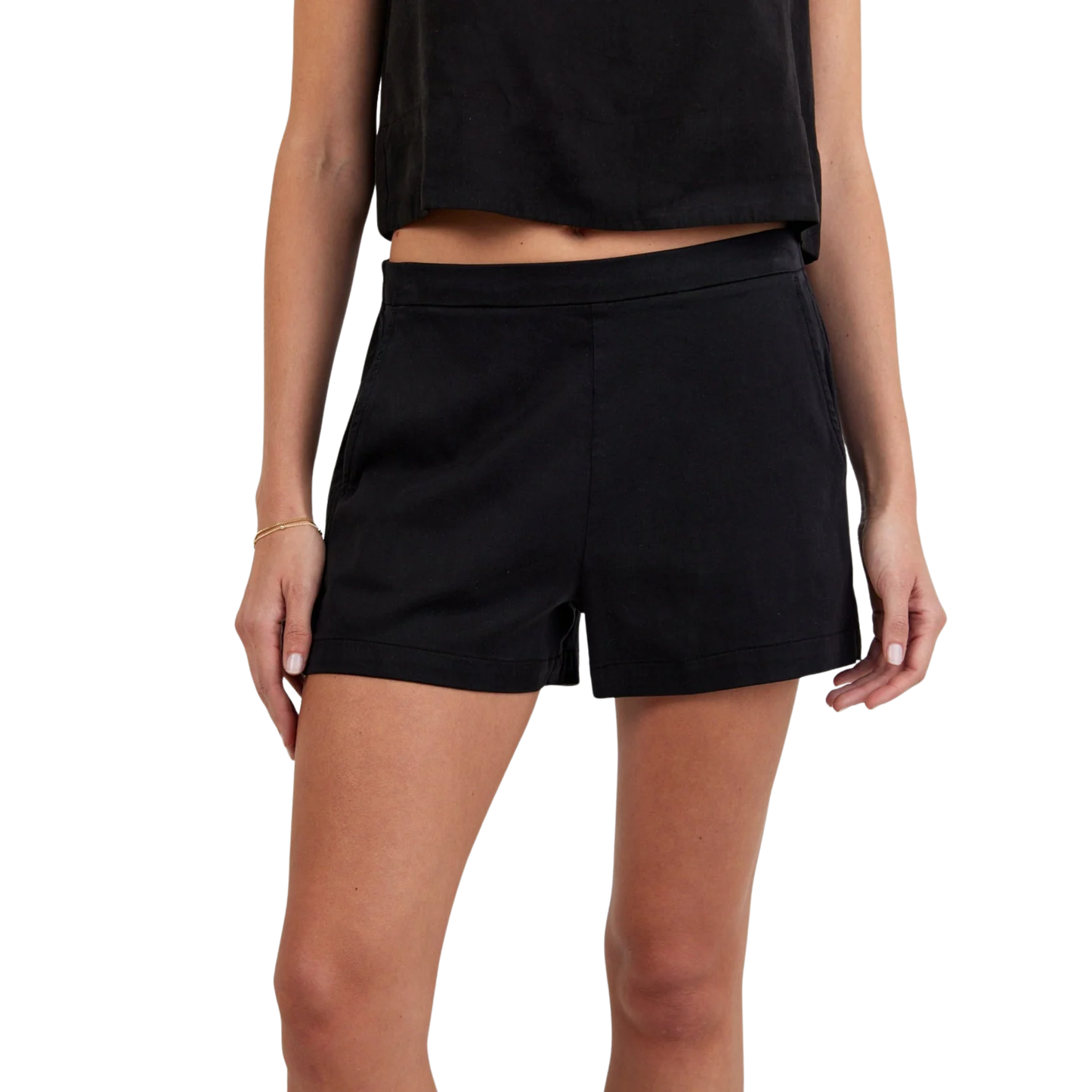 CATALINA CLEAN FRONT SHORT VINTAGE BLACK