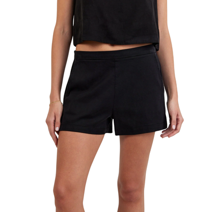 CATALINA CLEAN FRONT SHORT VINTAGE BLACK