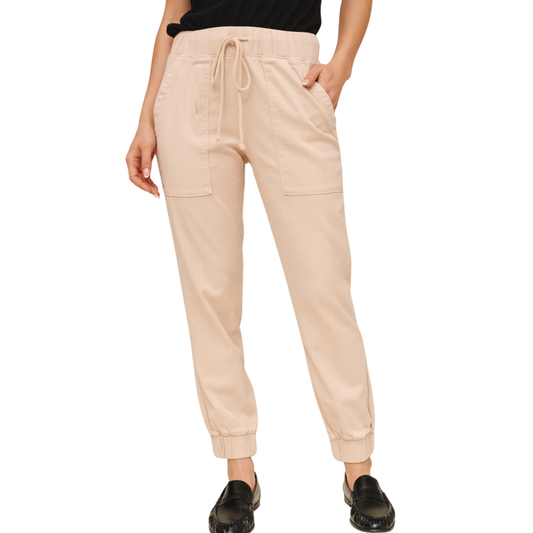 CHELSEA POCKET JOGGER LINEN SAND