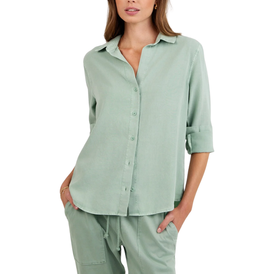 CLASSIC BUTTON DOWN OASIS GREEN