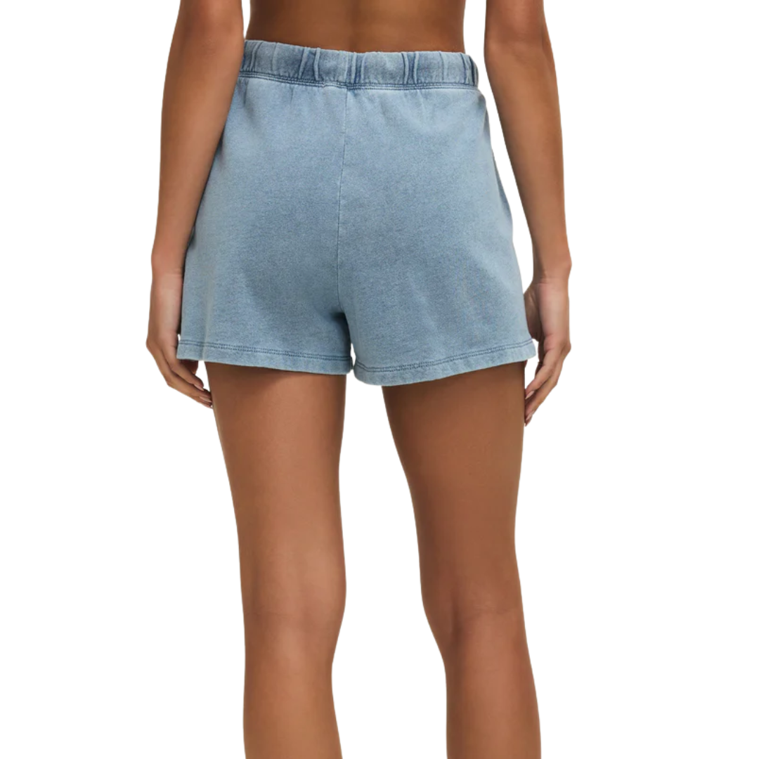 HUNTER KNIT DENIM SHORT OCEAN AIR INDIGO