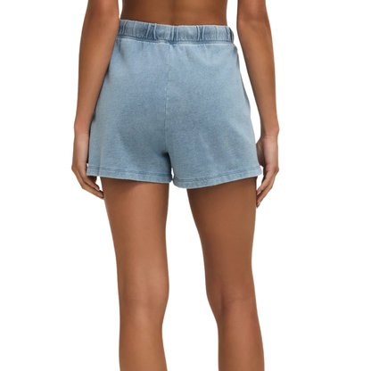 HUNTER KNIT DENIM SHORT OCEAN AIR INDIGO