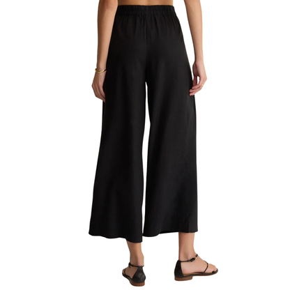 SCOUT LINEN PANT BLACK