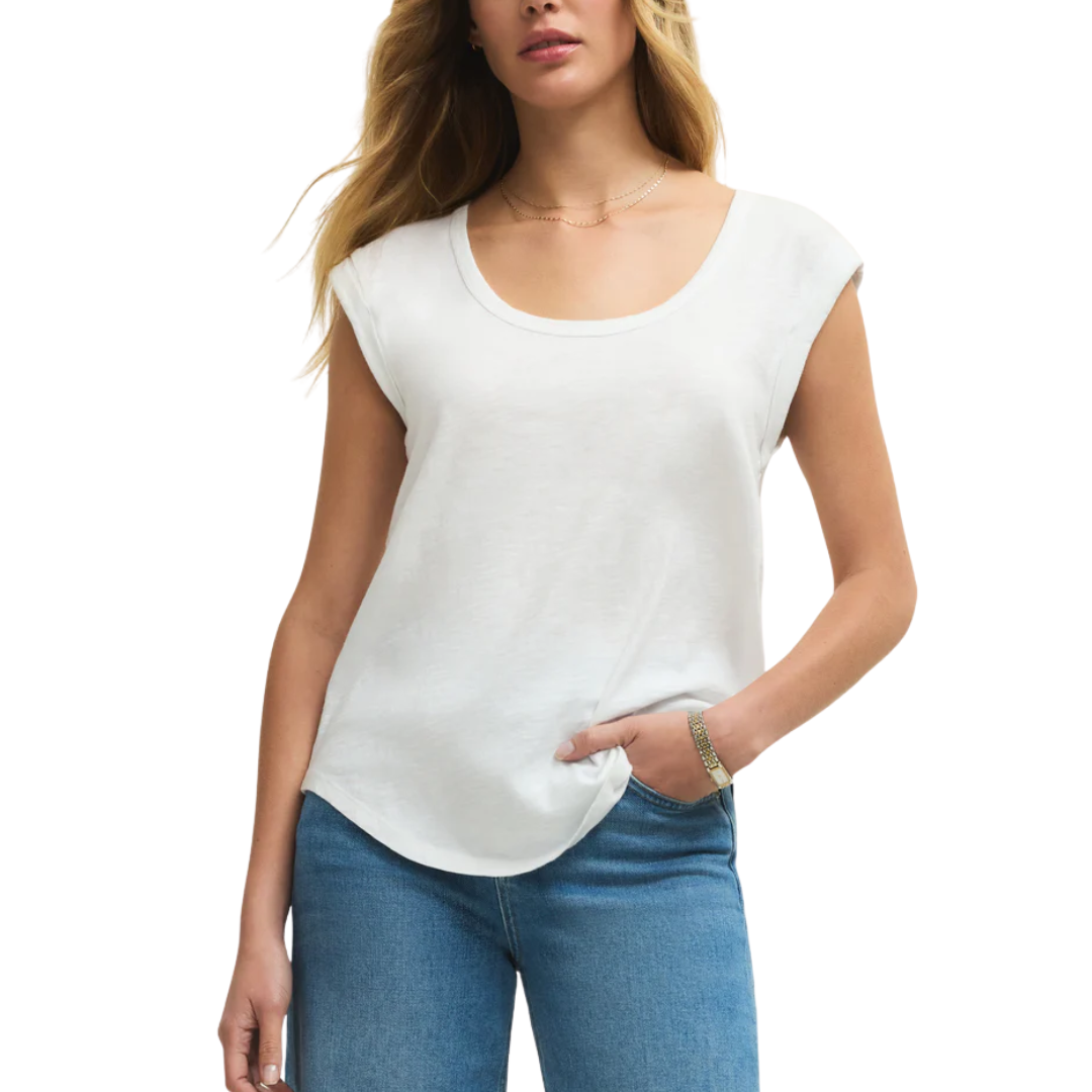 PER DIEM TEE WHITE