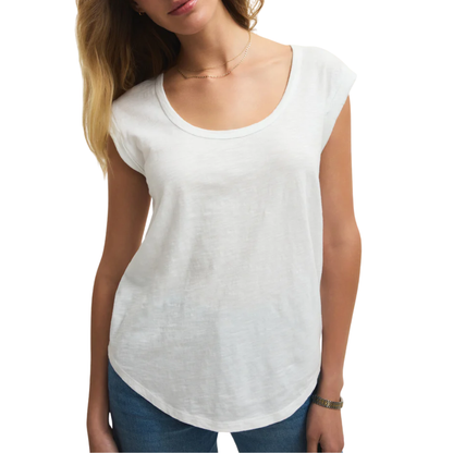 PER DIEM TEE WHITE