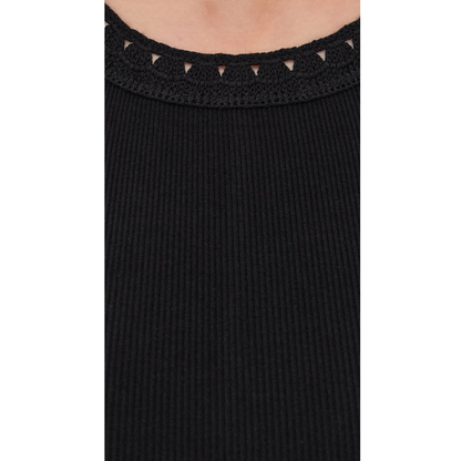 CLARKE MIDI DRESS BLACK