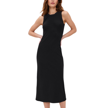 CLARKE MIDI DRESS BLACK
