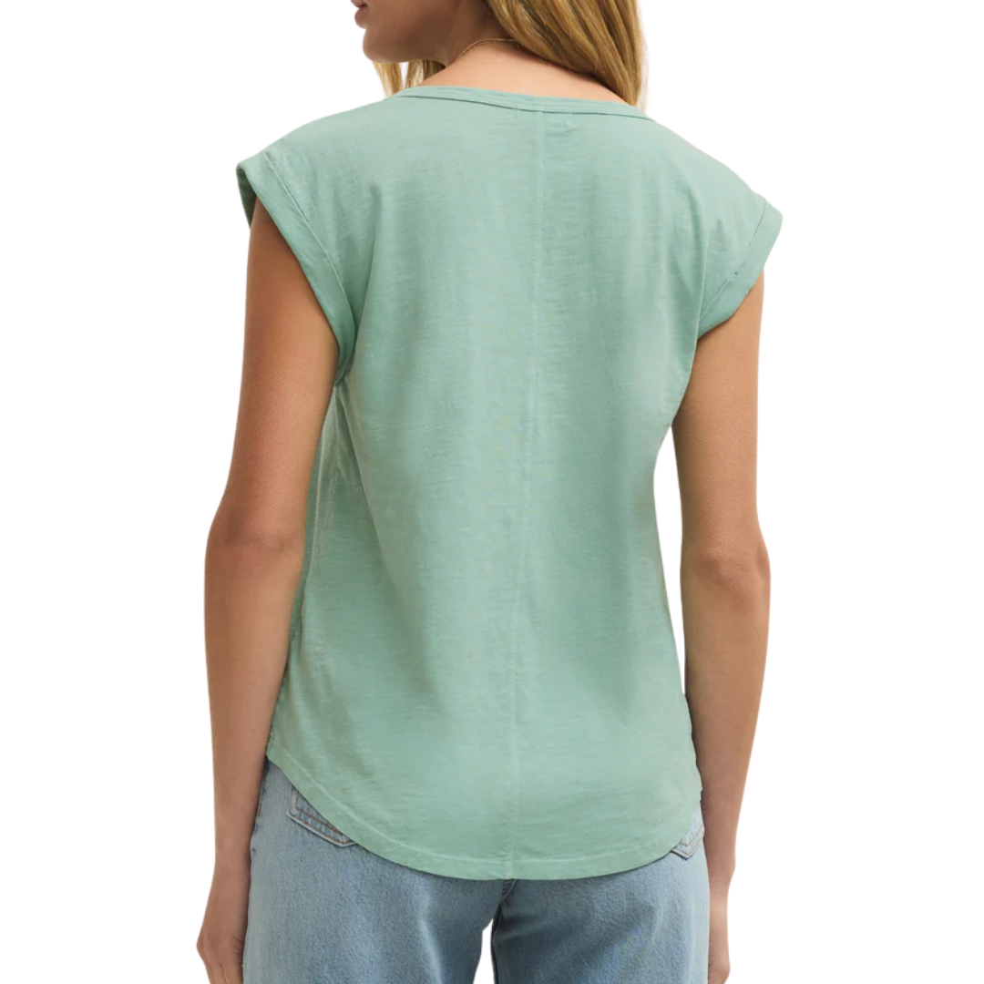 PER DIEM TEE CRYSTAL GREEN