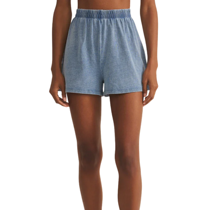 SCOUT JERSEY DENIM SHORT INDIGO