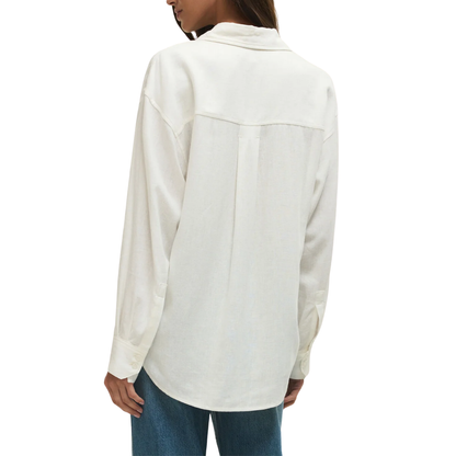 ALFIE BUTTON UP SHIRT WHITE