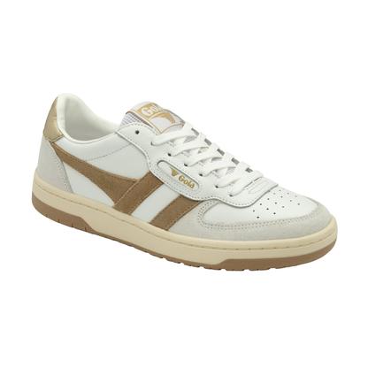 HAWK SNEAKER WHITE CARMEL