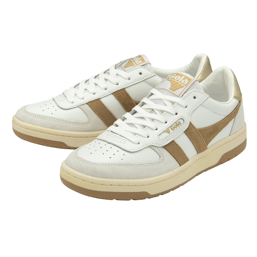 HAWK SNEAKER WHITE CARMEL