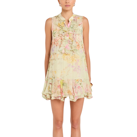 GLORIANNA DRESS ENDIVE MULTI