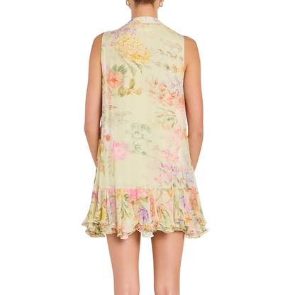 GLORIANNA DRESS ENDIVE MULTI