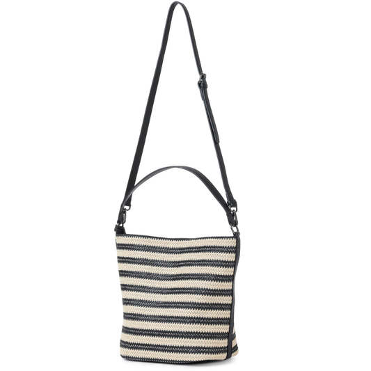 CELINE CAPRI BUCKET BAG BLACK/BEIGE