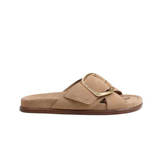 DARLA SANDAL CYPRUS TAN SUEDE
