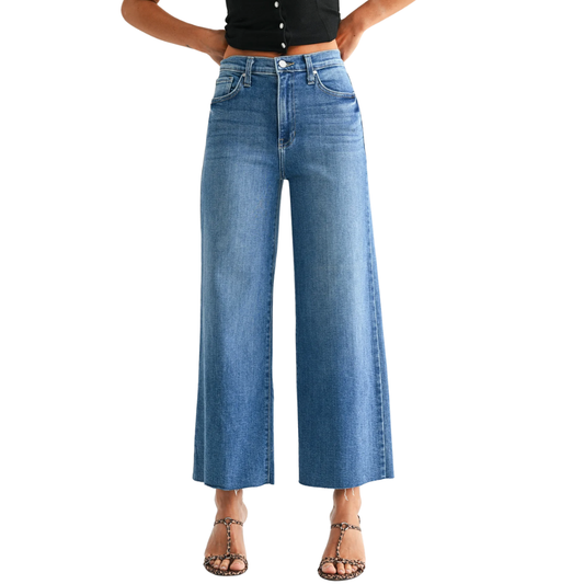 SCISSOR CUT WIDE LEG MEDIUM WASH