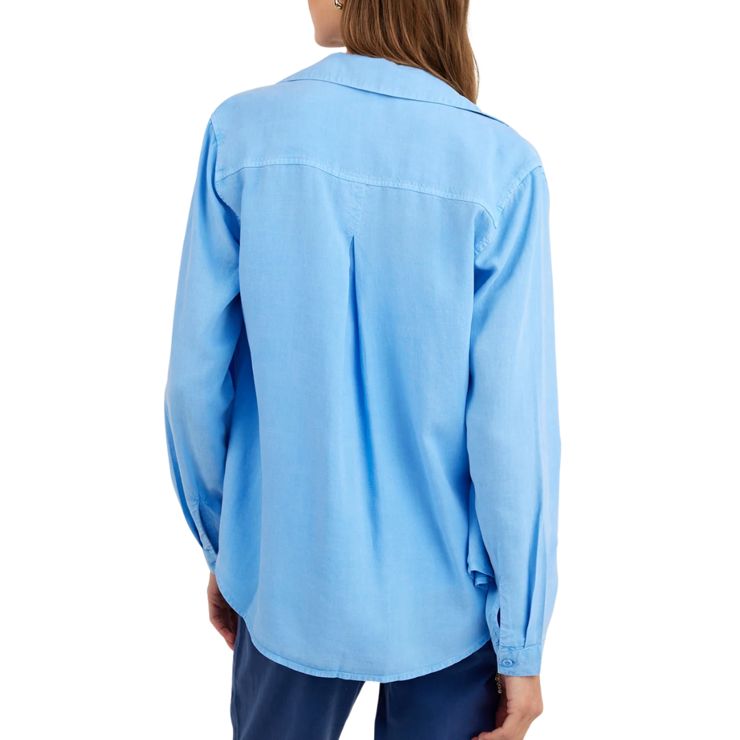 CLASSIC BUTTON DOWN TIDAL BLUE