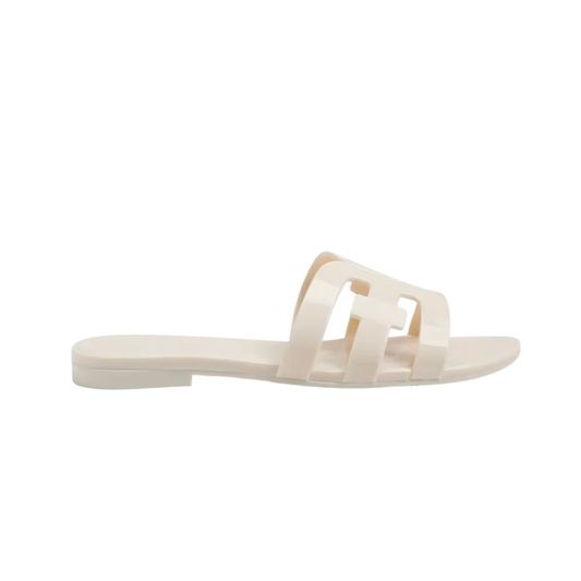 BAY JELLY SANDAL IVORY