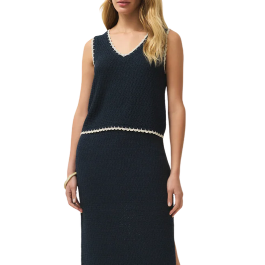 YESSENIA WHIPSTITCH TANK ECLIPSE