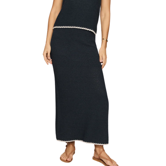 YESSENIA WHIPSTITCH SKIRT ECLIPSE
