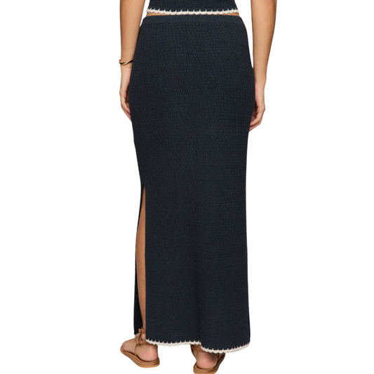 YESSENIA WHIPSTITCH SKIRT ECLIPSE