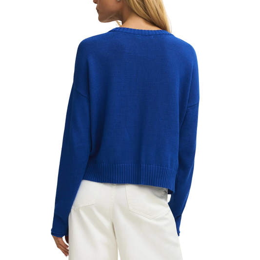 SIENNA PALM SWEATER NAUTICAL