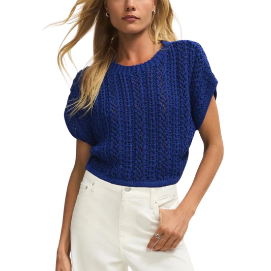 BALLAST CROCHET TOP NAUTICAL