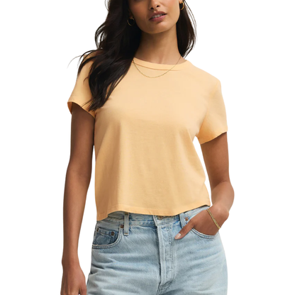 JUNIE TEE SHIRT CUSTARD