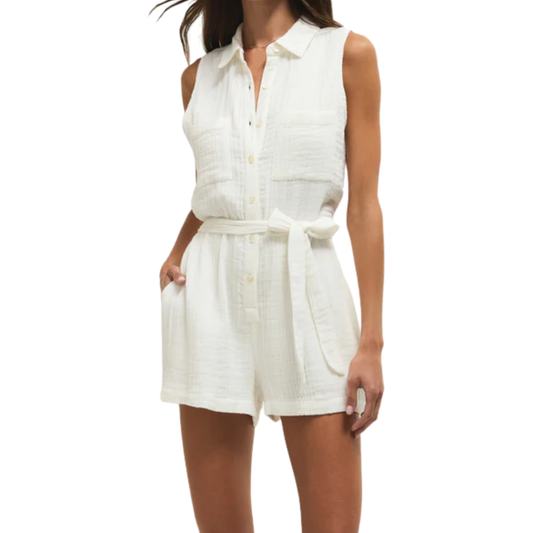 NEW LIGHT ROMPER WHITE