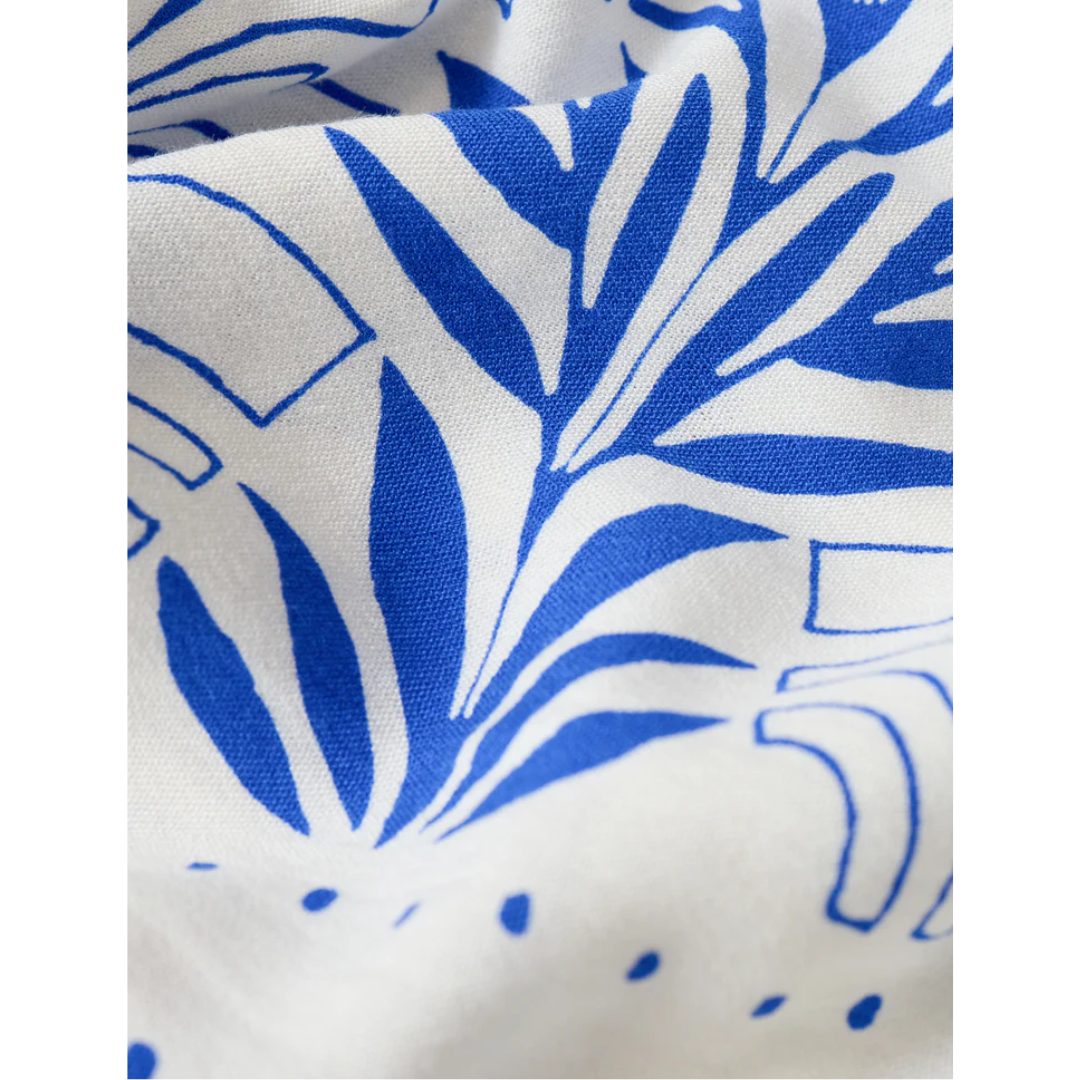 NADINE PALM MAXI DRESS NAUTICAL