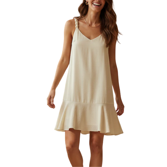 ELLA MINI FLUTTER DRESS WINTER