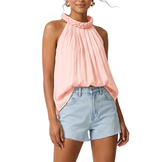 LANA BRAID TANK ENGLISH ROSE