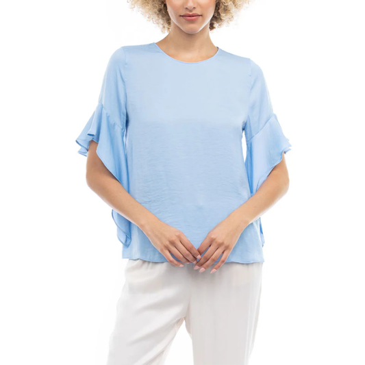 LUCY BELL SLEEVE CELESTIAL BLUE