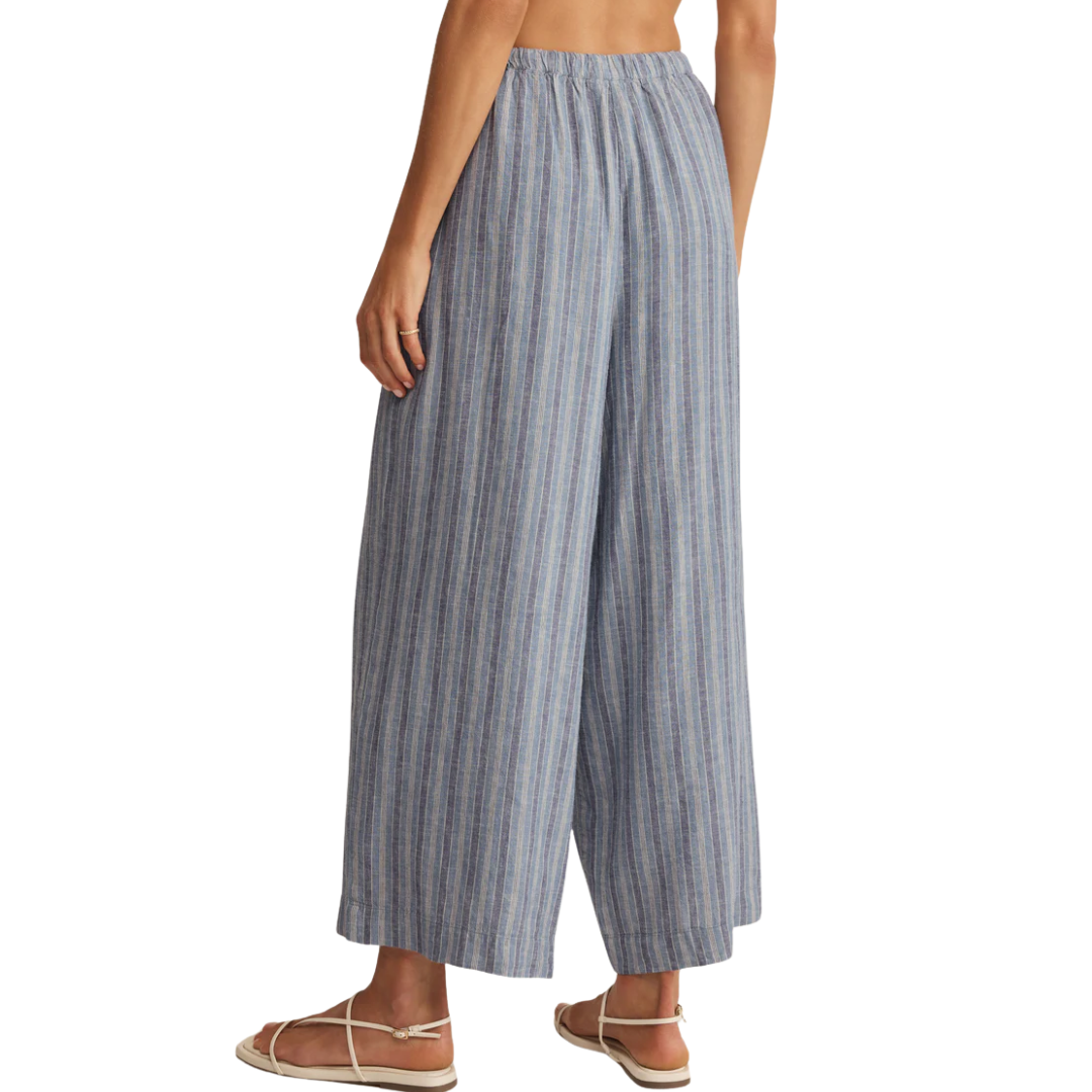 THE PERFECT STRIPED PANT INDIGO