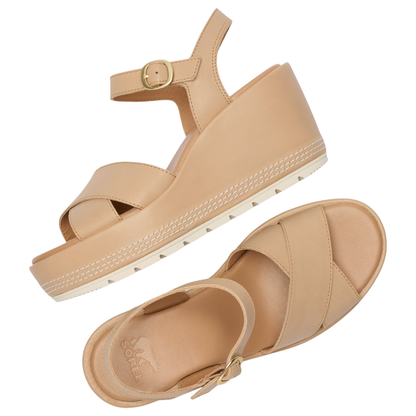 SUNPEAK WEDGE SANDAL HONEST BEIGE