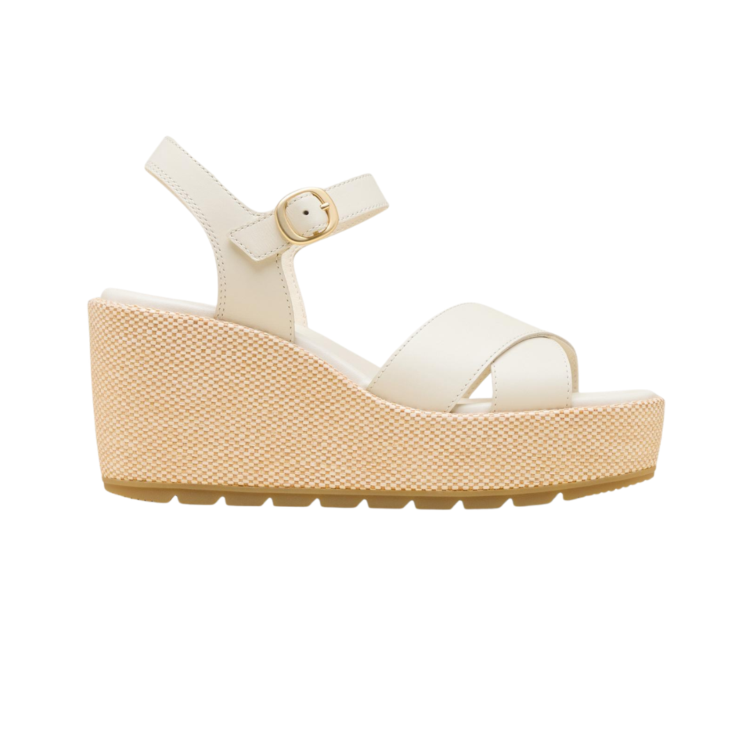 SUNPEAK WEDGE SANDAL CHALK