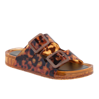 JULIO JELLY SLIDES TORTOISE